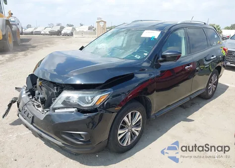 2018 Nissan Pathfinder Sl из США, поврежденный, VIN 5N1DR2MM7JC636653